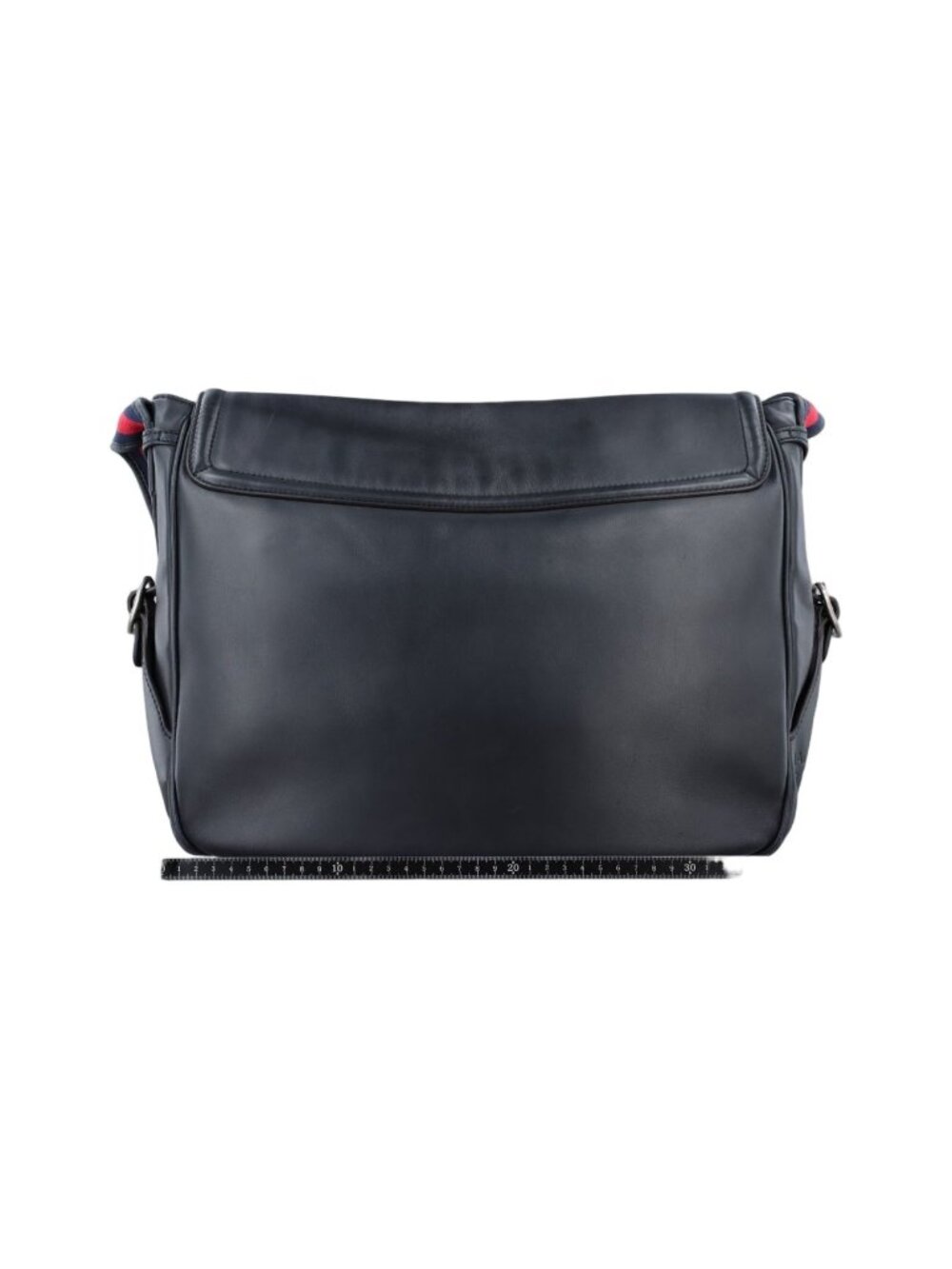 ★SOLD★ Gucci Messenger Black Leather - Picture 2 of 15